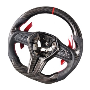 Volant chauffant en fibre de carbone avec LED pour Infiniti Q50 Q60 Q70 FX35 M35 Nissan <span class=keywords><strong>370Z</strong></span> 2014 2015 2016 2017 2018 2019 2010 2021 - Product Image 2
