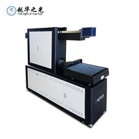 Machine de marquage laser CO2 en cabinet 30W 50W 100W 130W 150W avec source laser cohérente pour matériaux non métalliques