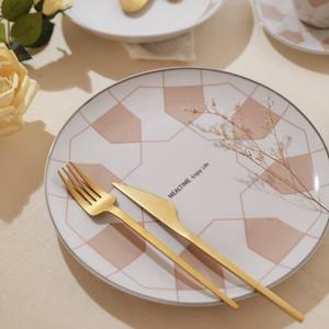 Los últimos productos de <span class=keywords><strong>vajilla</strong></span>, juego de cena de porcelana, calcomanía <span class=keywords><strong>completa</strong></span>, juegos de platos de porcelana redondos <span class=keywords><strong>para</strong></span> servir - Product Image 2