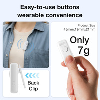 Microphone Lavalier Mini Multilingue avec Haut-Parleur Intégré Certifié FCC pour Maison Intelligente, Éducation, Bureau et Réunions