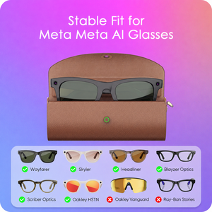 Étui de transport en cuir PU pour chargeur portable 3500 mAh, batterie externe pour <span class=keywords><strong>lunettes</strong></span> intelligentes Ray-Ban, étui de charge pour Ray-Ban Meta - Product Image 5