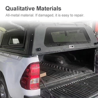 Capot rigide en acier pour benne de pick-up avec couvercle de benne étanche pour F150 Ranger Toyota Tundra 2014