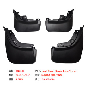 Garde-boue en plastique noir pour Land Rover Range Rover 2023 - Product Image 4