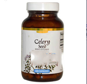 Capsule di semi di sedano prezzo di fabbrica per ridurre l'acido urico con estratto di semi di sedano capsule integratore a base di erbe - Product Image 1