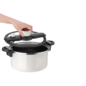 <span class=keywords><strong>Olla</strong></span> a Presión <span class=keywords><strong>de</strong></span> <span class=keywords><strong>Hierro</strong></span> Esmaltado Ecológica <span class=keywords><strong>de</strong></span> Gran Capacidad (6L) y Tamaño Personalizado (26cm), con Revestimiento <span class=keywords><strong>de</strong></span> Vidrio, a Prueba <span class=keywords><strong>de</strong></span> Explosiones y con Micro Presión - Product Image 2