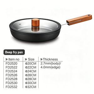 Ensemble de casseroles et poêles de cuisine de luxe de haute qualité, <span class=keywords><strong>en</strong></span> aluminium épais, avec revêtement antiadhésif <span class=keywords><strong>Tefal</strong></span>, pour cuisson à induction, wok vert - Product Image 5