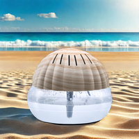 Humidificateur d'air électrique portable à goutte d'eau, personnalisable, aromathérapie, sans bruit, pour la maison, la chambre et l'hôtel