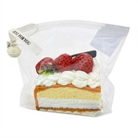Jouet sensoriel anti-stress en silicone de qualité alimentaire, type slime beurre et boue séchée, à presser, en forme de gâteau à la crème aux fraises en boîte
