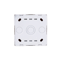 Interruptor de pared estándar de la UE 1Gang 1 Way Interruptor de luz eléctrica de PC ABS montado en superficie para uso doméstico y de oficina Precio bajo