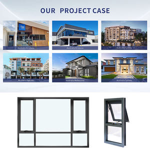 Australie Standard Au 2047 Fenêtres en verre <span class=keywords><strong>Enrouleur</strong></span> de chaîne Double vitrage Fenêtres et portes Fenêtres en aluminium avec <span class=keywords><strong>moustiquaire</strong></span> - Product Image 5