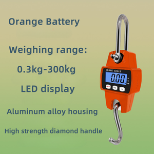 Mini LCD Màn Hình Cầm Tay Kim Loại 300Kg OCS Bền Công Nghiệp Kỹ Thuật Số Đầy Màu Sắc Trọng Lượng Quy Mô Xách Tay Cần Cẩu Điện Tử Móc Quy Mô - Product Image 6