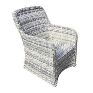 Muebles de Jardín de ratán para exteriores, mesa Rectangular, juego de comedor, 7 piezas - Product Image 3