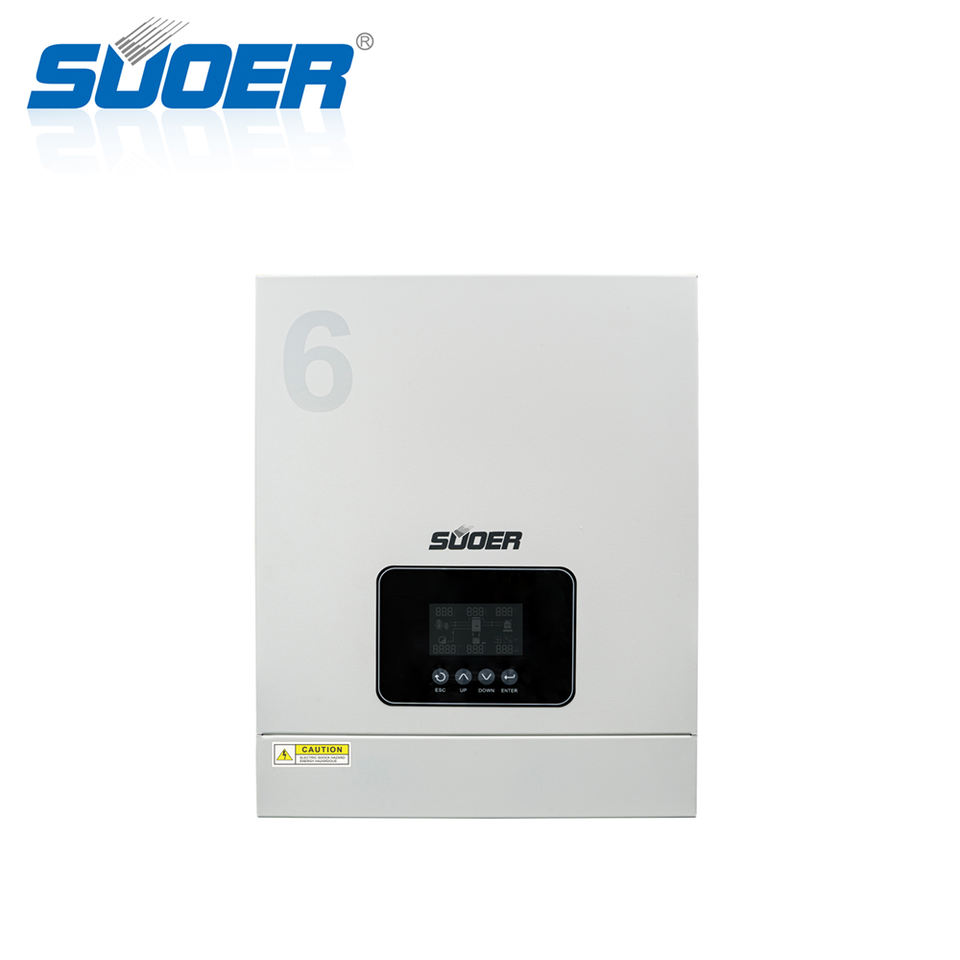 New 6.2kw Mppt Pure Sine Wave Inverter 6200W 230V 48V Dc Ac Hybrid ...