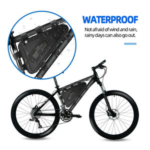 Batería de Bicicleta Eléctrica Triangular Impermeable de Alta Calidad, <span class=keywords><strong>48V</strong></span> 52V <span class=keywords><strong>21Ah</strong></span> 50ABMS, Batería de Bicicleta Eléctrica, Paquete de Baterías de Iones de Litio <span class=keywords><strong>18650</strong></span> - Product Image 6