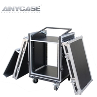 ANYCASE Fabricant 16u x 10u Mixer Rack Flight case WithTable