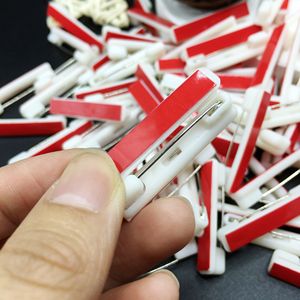 SINRONG adhesivo blanco <span class=keywords><strong>Pin</strong></span> DE SEGURIDAD etiqueta de nombre trasero broches de joyería de aleación para niños para bodas regalos fiestas compromisos - Product Image 4