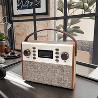Récepteur radio FSD-1986(DAB) avec fonction horloge, boîtier en bois MDF - Prototype/Acceptation d'échantillons
