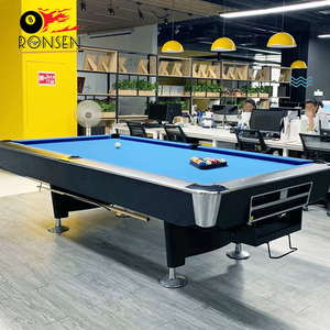 Mesa <span class=keywords><strong>de</strong></span> Billar Esquinera Personalizada <span class=keywords><strong>de</strong></span> 9 pies con Diseño Festoneado, en Oferta Popular en Filipinas, con Accesorios <span class=keywords><strong>de</strong></span> Regalo y Luz LED - Product Image 5