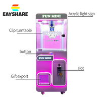 Nouvelle Machine à poupées Mini Machines à griffes pour la qualité Arcade Fun Mini Clip Doll Machine Coin Operated Play Game