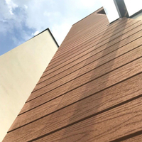 Revestimiento de Pared WPC para Exteriores, Piscinas, Jardines y Terrazas, Precio de Fábrica, Modelo Rookie of the Year