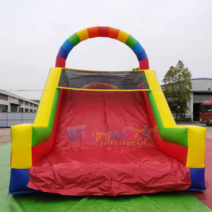 Parcours d'obstacles gonflable géant, château gonflable arc-en-ciel pour adultes - Product Image 4