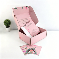 Boîtes d'emballage en papier ondulé écologiques en gros, personnalisées avec logo imprimé, pour cadeaux, expédition, emballage de vêtements pour enfants, boîtes à souvenirs