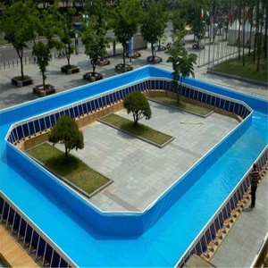 <span class=keywords><strong>Piscina</strong></span> Rettangolare Portatile <span class=keywords><strong>con</strong></span> Telaio in Metallo e <span class=keywords><strong>Scivolo</strong></span> per Parco - Product Image 2