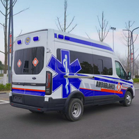 Véhicule de transport de patients d'ambulance médicale, d'hôpital et de premiers secours avec logo OEM personnalisé