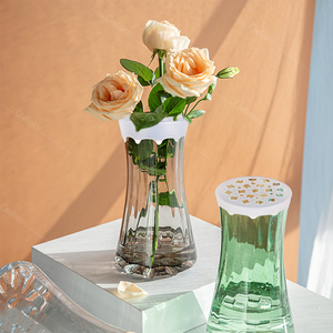 Suministros para Arreglos Florales, Soporte en Espiral Reutilizable y Lavable para Tallos de Ikebana, Rejilla para Arreglos Florales - Product Image 6