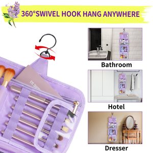 <span class=keywords><strong>Neceser</strong></span> de Baño Colgante Impermeable, Bolsa de Almacenamiento, Bolsa de <span class=keywords><strong>Maquillaje</strong></span> para Mujer, Bolsa de Cosméticos de Viaje - Product Image 5