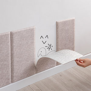 Panel <span class=keywords><strong>de</strong></span> Pared Autoadhesivo, Suave, <span class=keywords><strong>para</strong></span> Cabecera <span class=keywords><strong>de</strong></span> <span class=keywords><strong>Cama</strong></span>, Anticolisión, <span class=keywords><strong>para</strong></span> Decoración <span class=keywords><strong>de</strong></span> Dormitorio y Sala <span class=keywords><strong>de</strong></span> Estar - Product Image 2