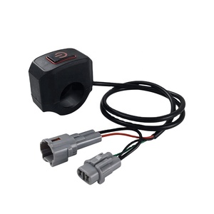 Interruttore Luminoso Impermeabile IP65 LINGQI RACING Compatibile con Light Bee S X. Interruttore LED per Moto <span class=keywords><strong>Elettrica</strong></span> Fuoristrada, Pulsante On/Off per Sur Ron - Product Image 1