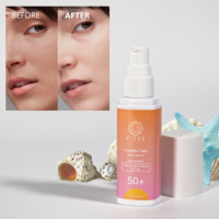 Vente en gros Soins du visage Anti-âge Acide hyaluronique nourrissant Crème solaire teintée Sérum éclat Vente à chaud SPF 50