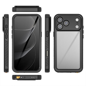Funda Protectora para Teléfono IPhone17ProMax, Protección Completa 360, PC TPU, Protector de Pantalla Integrado, Anti-Caídas, Resistente al Agua IP68, Venta al Por Mayor - Product Image 2