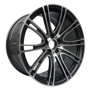 lip machined car used for bmw Dark gray wheels 19 20 alloy wheel rim