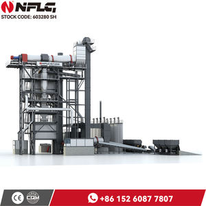 Usine de mélange de tambour d'asphalte à contre-flux de technologie avancée PLC nouvel équipement de l'industrie de la construction Production cohérente efficace - Product Image 4