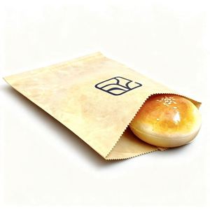 Bolsas de Papel Ecológicas Personalizadas, Resistentes a la Grasa, Impermeables, Resistentes a la Decoloración, Termosellables, con Forro de Aluminio y Logotipo Personalizado para Hamburguesas y Sándwiches - Product Image 6