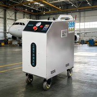 Machine de sablage à glace sèche portable pour module d'airbag automobile et ressort de montre