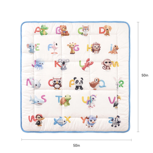<span class=keywords><strong>Tapis</strong></span> de jeu personnalisé pour bébés, <span class=keywords><strong>tapis</strong></span> d'éveil ABC pour nourrissons et tout-petits, <span class=keywords><strong>tapis</strong></span> puzzle pour parc et sol, éducatif et pliable - Product Image 6