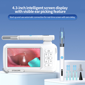 Outil de nettoyage d'oreilles T30 Visual Wifi avec <span class=keywords><strong>otoscope</strong></span> 1080P, lentille de 4,2 mm, écran de 4,3 pouces, caméra d'inspection des oreilles - Product Image 4