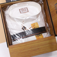 Nouvelle Collection 2026 : Qamis Blanc Homme à Manches Longues – Robe Arabe Musulmane Kandura Jubba – Vêtement Islamique pour Ramadan et Aïd – Dishdasha