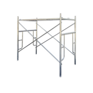 Ponteggio a telaio regolabile con passaggio interno <span class=keywords><strong>per</strong></span> costruzioni |   Ponteggio in Acciaio Zincato Antiruggine <span class=keywords><strong>per</strong></span> Pittura e Stuccatura di Pareti Esterne - Product Image 4