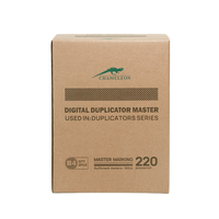 Papier Master pour Imprimante Numérique Chameleon, Film Duplicateur Anti-Bouclage Certifié SCCP, Longueur 100m, Série SF pour Copieurs Riso