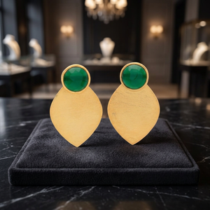 ต่างหูแบบเกี่ยวหุ้มทอง 14K และ 24K ดีไซน์มุกคลาสสิก สำหรับทุกเพศ ขายส่ง - Product Image 2
