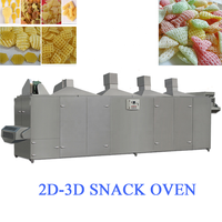 Ligne de production de granulés pour snacks, machine de traitement de chips 2D et 3D, usage commercial