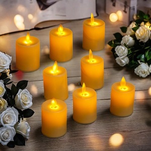 Vela LED con Control Remoto y Llama Realista Parpadeante, Funciona con Pilas, Vela de Pilar sin Llama para Decoración de Bodas, Fiestas y Hogar - Product Image 6