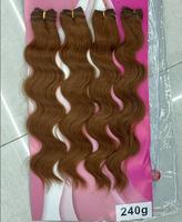 Meilleures extensions de cheveux à coudre Santana Pamela, longues, ondulées, en trame, résistantes à la chaleur