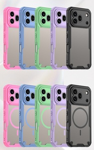 Funda Resistente para <span class=keywords><strong>Honor</strong></span> 600 Pro Honor600/600 Pro, Diseño Deportivo, Anillo Magnético, TPU+PC, Antigolpes, Textura Mate Escarchada - Product Image 4