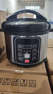 Cuisinière électrique multifonctionnelle en acier inoxydable argenté de 6 L, petit appareil électroménager pour la cuisine, cuisson du <span class=keywords><strong>riz</strong></span> et <span class=keywords><strong>autocuiseur</strong></span> - Product Image 3