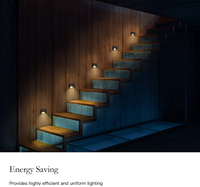 Vente en gros de la télécommande APP 12v 24v Led détecteur de mouvement escalier encastré marches éclairage d'escalier intérieur extérieur lampe IP65